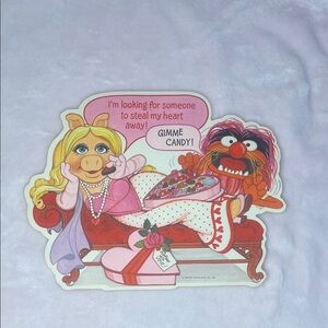 1981 Miss Piggy and Animal Valentine
